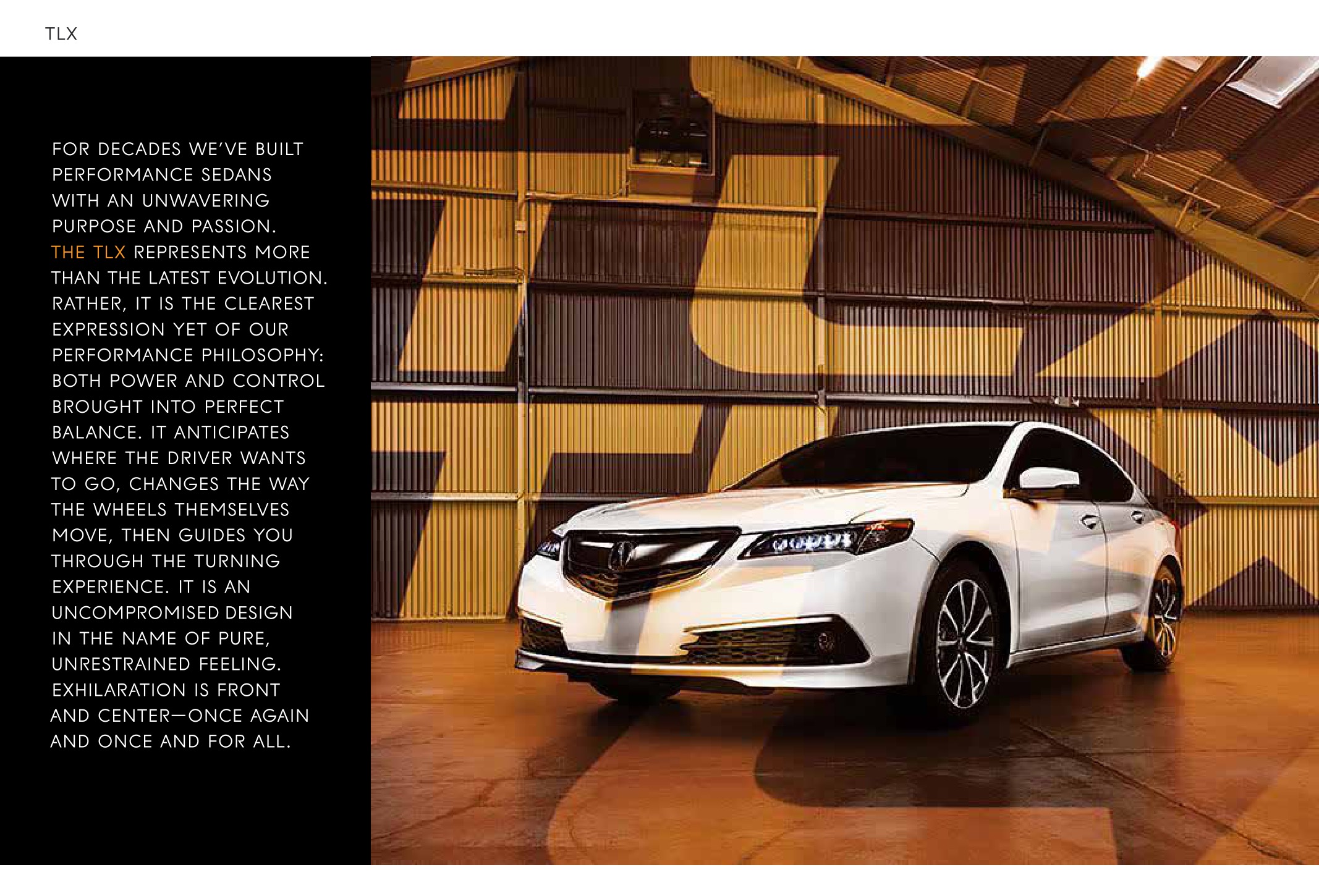 2015 Acura TLX Brochure Page 5